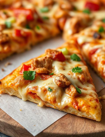 halal chicken fajita pizza recipe