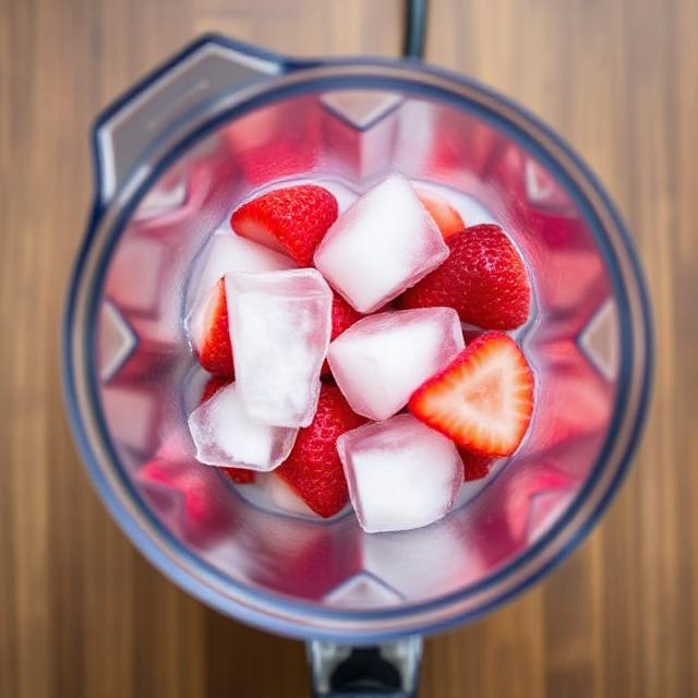 strawberry slush for iftar