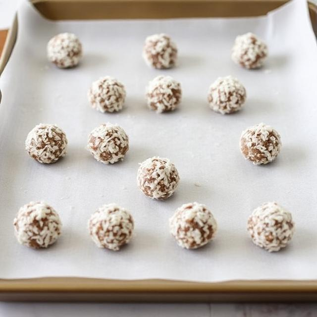 Vegan Coconut and Date Energy Balls, a sugar-free treat for fasting