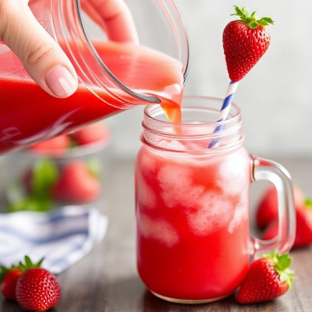 strawberry slush