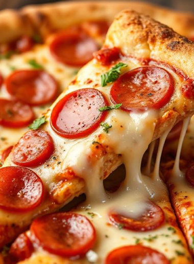 halal pepperoni pizza recipe