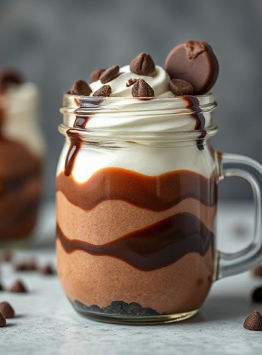 Halal No-Bake Chocolate Mousse Cups