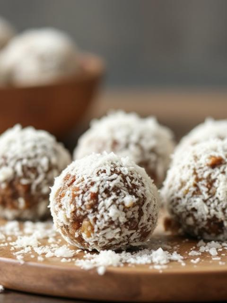 Coconut and Date Energy Balls