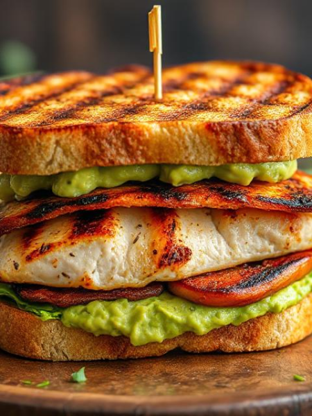 Grilled Chicken Avocado Sandwich