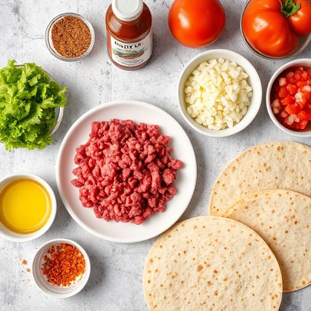 halal beef tacos