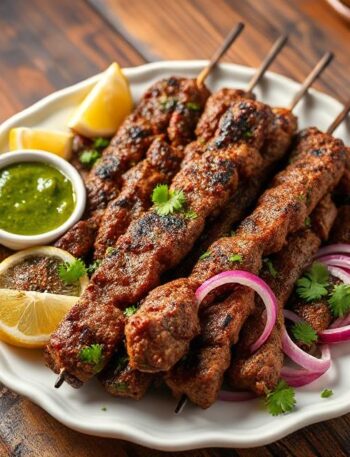 halal beef seekh kabab