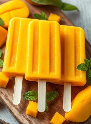 Halal Mango Popsicle Recipe