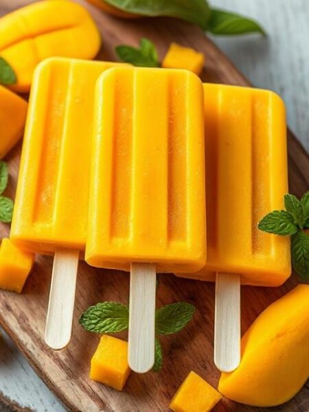 Halal Mango Popsicle Recipe