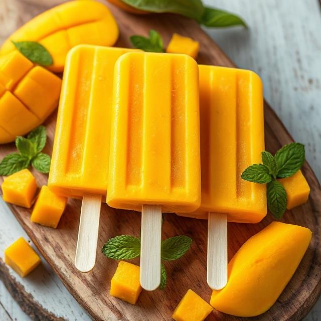 halal mango popsicles recipe