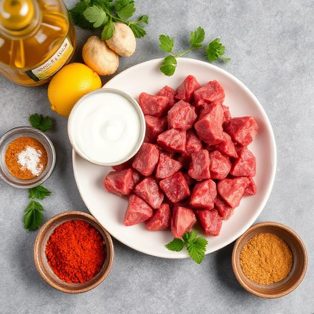 halal beef tikka boti