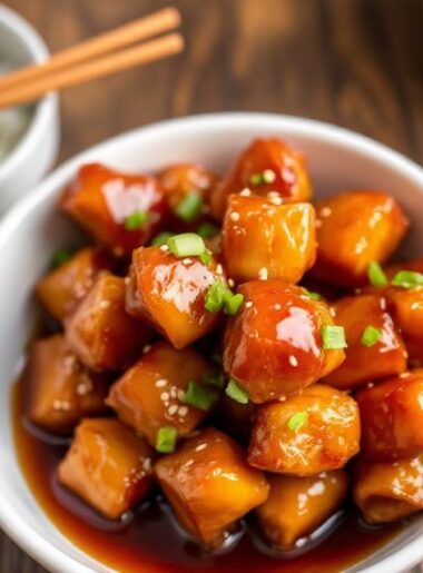 Halal Honey Garlic Chicken Recipe