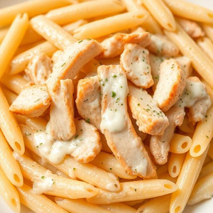 halal chicken alfredo pasta recipe