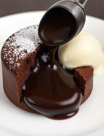 Halal Chocolate Lava Cake