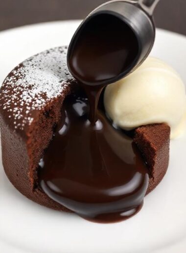 Halal Chocolate Lava Cake